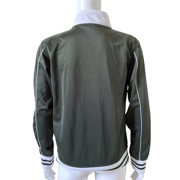 RETRO IRISH Mens Size Large Green Ireland Full Zip Track & Field Active Jacket - Picture 3 of 9